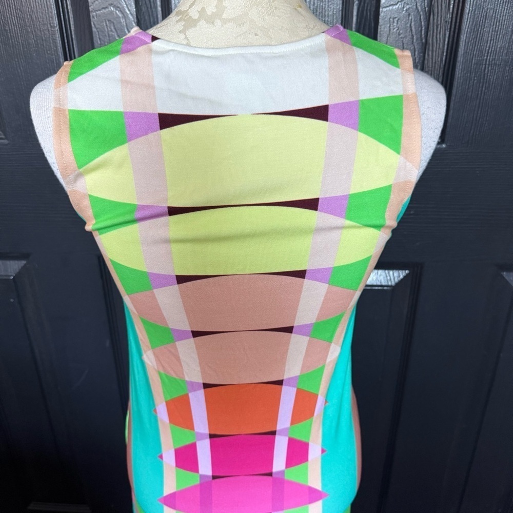 NWOT Mara Hoffman Beams Yellow Shift Dress XS - Picture 6 of 10
